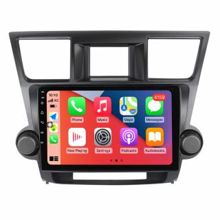 Navigatie Toyota Highlander din 2007-2013, Android 13, Wireless Carplay si Android Auto, 2GB RAM si 32GB ROM, Display IPS 9 inch, Camera Marsarier, Internet, Aplicatii, Wi Fi, Usb, Bluetooth