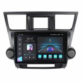 Navigatie Toyota Highlander din 2007-2013, Rezolutie 2K, Display QLED 9.5 inch, 4GB RAM si 64GB ROM, Android, Procesor Octacore, Slot sim 4G, Sunet DSP, Wireless Carplay si Android Auto, Camera Marsar