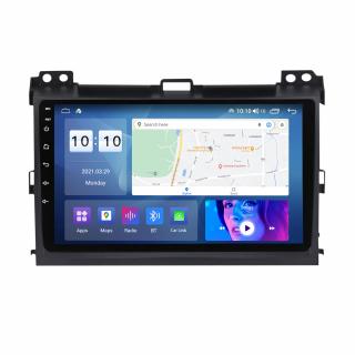 Navigatie Toyota Land Cruiser J120 Prado ( 2003 - 2009 ) , 4GB RAM si 64GB ROM, Ecran QLED 9 inch, Android 14, Procesor Octacore, Slot sim 4G, Sunet DSP, Wireless Carplay si Android Auto, Camera Marsa