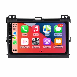 Navigatie Toyota Land Cruiser Prado din 2002-2009, 4GB RAM si 32GB ROM, Display QLED 9 inch, Wireless Carplay si Android Auto, Procesor Octacore, Slot sim 4G, Sunet DSP, Camera Marsarier, Bluetooth, U