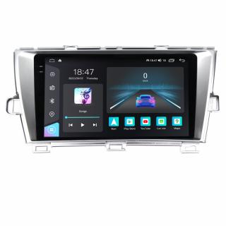 Navigatie Toyota Prius din 2009-2015, Rezolutie 2K, Display QLED 9.5 inch, 4GB RAM si 64GB ROM, Android, Procesor Octacore, Slot sim 4G, Sunet DSP, Wireless Carplay si Android Auto, Camera Marsarier,