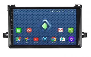 Navigatie Toyota Prius din 2015 - 2020, 8GB RAM si 128GB ROM, Ecran QLED 9 inch, Android 14, Procesor Octacore, Slot sim 4G, Sunet DSP, Wireless Carplay si Android Auto, Camera Marsarier