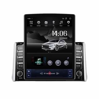 Navigatie Toyota Rav 4 din 2018-2022, Display TESLA 9.5 inch, 2GB RAM si 32GB ROM, Wireless Carplay si Android Auto, Procesor Octacore, Slot sim 4G, Sunet DSP, Camera Marsarier, Bluetooth, USB, Wi Fi,