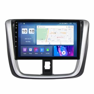 Navigatie Toyota Yaris Vios din 2014 - 2018, 8GB RAM si 128GB ROM, Ecran QLED 9 inch, Android 13, Procesor Octacore, Slot sim 4G, Sunet DSP, Wireless Carplay si Android Auto, Camera Marsarier