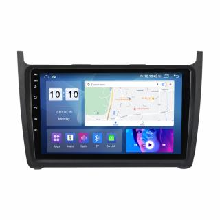 Navigatie Volkwagen Polo din 2009 - 2017, 8GB RAM si 128GB ROM, Ecran QLED 9 inch, Android 13, Procesor Octacore, Slot sim 4G, Sunet DSP, Wireless Carplay si Android Auto, Camera Marsarier