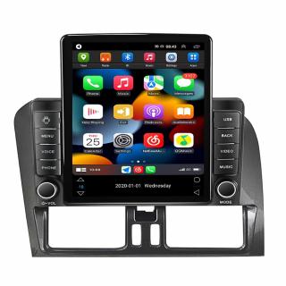 Navigatie Volvo XC60 din 2008-2012, Display TESLA 9.5 inch, 2GB RAM si 32GB ROM, Wireless Carplay si Android Auto, Procesor Octacore, Slot sim 4G, Sunet DSP, Camera Marsarier, Bluetooth, USB, Wi Fi, R