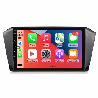 Navigatie VW Passat B8 din 2015-2020, Rezolutie 2K, Display QLED 9.5 inch, 4GB RAM si 64GB ROM, Android, Procesor Octacore, Slot sim 4G, Sunet DSP, Wireless Carplay si Android Auto, Camera Marsarier,