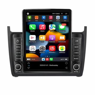 Navigatie VW Polo din 2008-2020, Display TESLA 9.5 inch, 2GB RAM si 32GB ROM, Wireless Carplay si Android Auto, Procesor Octacore, Slot sim 4G, Sunet DSP, Camera Marsarier, Bluetooth, USB, Wi Fi, Radi