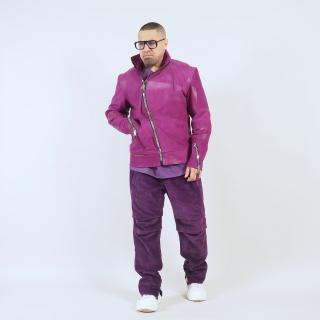 Geaca de Piele Violet   Insomni