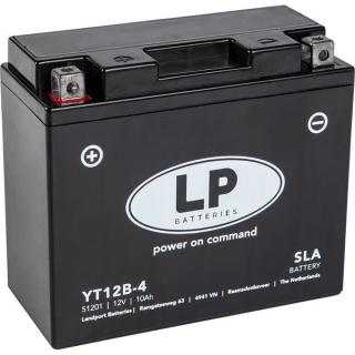 Acumulator Moto LandPort SLA 12V 10 Ah 175A LT12B-4 echivalent YT12B-BS