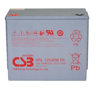 Acumulator VRLA CSB HighRate LongLife 12V 134Ah HRL12540WFR