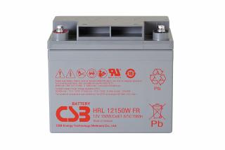 Acumulator VRLA CSB HighRate LongLife 12V 36Ah HRL12150WFR