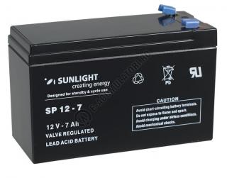 Acumulator VRLA SUNLIGHT 12V 7 Ah cod SPA 12-7