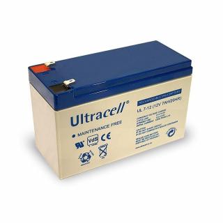 Acumulator VRLA Ultracell 12V, 7Ah UL7-12VdS F1