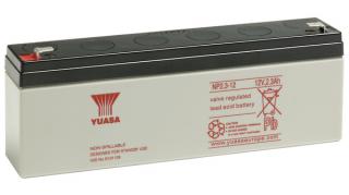 Acumulator VRLA Yuasa 12V, 2.3Ah NP2.3-12