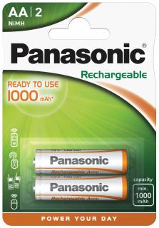 Acumulatori Panasonic Ni-Mh AA 1.2V 1000mah bl 2 buc