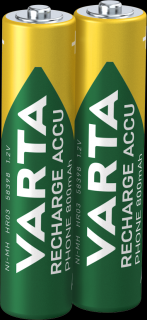 Acumulatori Varta Phone AAA R3 800 mah preincarcati blister 2 buc 58398