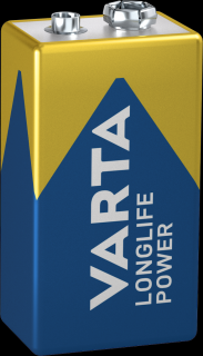 Baterie alcalina Varta Longlife Power 9V blister 1 bucata