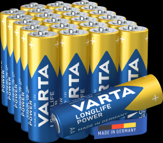 Baterie alcalina Varta Longlife Power AA blister 24 bucati