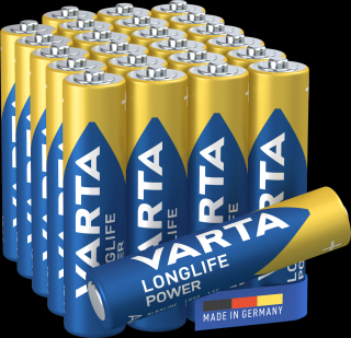 Baterie alcalina Varta Longlife Power AAA blister 24 bucati