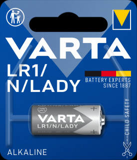 Baterie Alcalina Varta LR1 dimensiunea N 1.5V blister 1 buc
