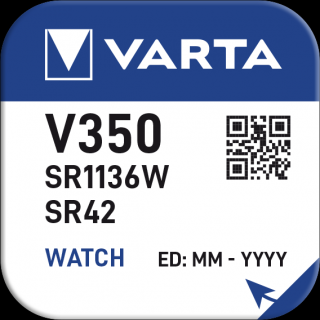 Baterie ceas Varta Silver Oxide V 350 SR1136W blister 1 buc