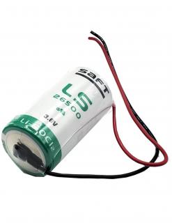 Baterie litiu Saft LS 26500PR C 3,6V cu fire