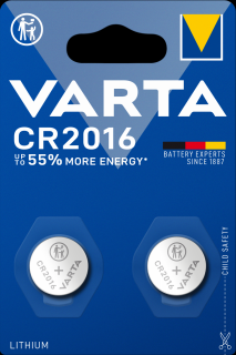 Baterie Litiu Varta CR 2016 3V blister 2 buc