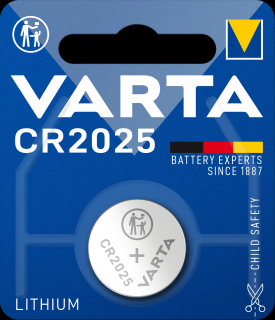 Baterie Litiu Varta CR 2025 3V blister 1 buc