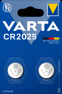 Baterie Litiu Varta CR 2025 3V blister 2 buc