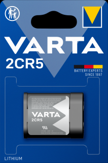 Baterie Litiu Varta Professional 2CR5 blister 1 buc