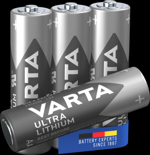 Baterie Ultra Lithium Varta AA 6106 blister 4 buc