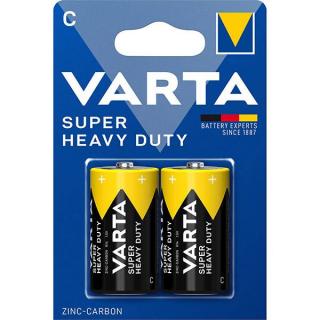 Baterie Varta Super Heavy Duty C 1.5V Zinc-Carbon Blister 2 buc