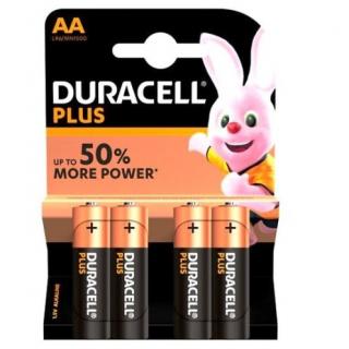 Baterii alcaline Duracell Plus POWER MN1500 LR6 AA blister de 4 buc