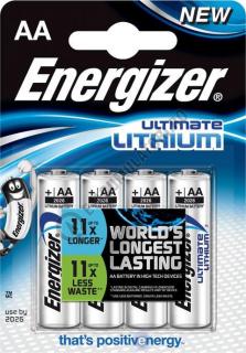 Baterii Energizer ultimate lithium L91 AA blister 4 buc