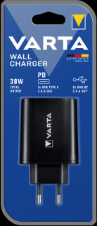 Incarcator retea Varta 57958 1xUSB C 3A 2xUSB A