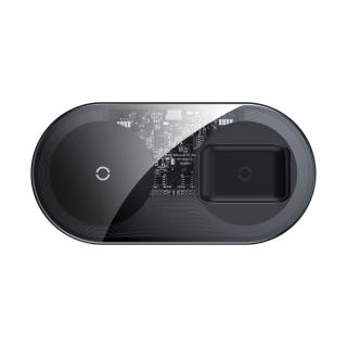 Incarcator Wireless, Pro Edition, 15W, Transparent, Baseus