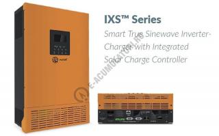 Invertor   Incarcator Xunzel Sinewave IXS-1000VA-800W-12V cu controller incarcare solara si cabluri IXS1000-12
