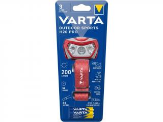 Lanterna LED frontala Varta Outdoor Sports H20 Pro 17650 + 3xAAA