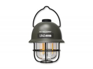 Lanterna Nitecore camping LR40-OLIV + powerbank 4000 mah