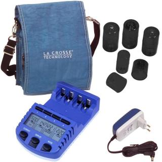 OUTLET: Pachet Incarcator LaCrosse RS1000 cu husa transport si adaptoare la C si D