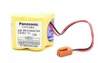 Pachet acumulatori Panasonic BR-2 3AGCT4A 6V, 2400mah