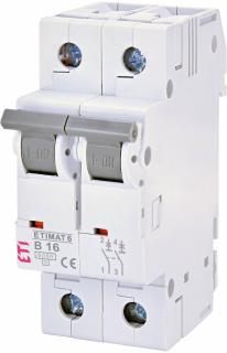 Siguranta ETIMAT 6kVA 2P B 16A