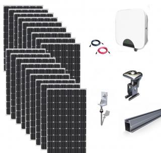 Sistem Fotovoltaic PLUS On-Grid 5,265 kWp - Panouri Monocristaline 405Wp Canadian Solar