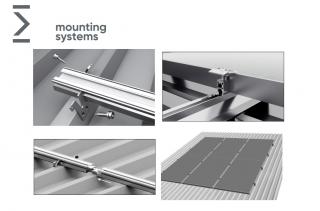 Sistem prindere 4 x panouri (latime 99-115cm) pentru panou sandwich Mounting Systems