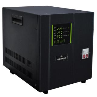 Stabilizator de tensiune Tecnoware Monofazat cu servomotor si microprocesor 4.5KVA 3.8KW  FSTESM4K5M