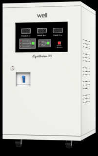 Stabilizator de tensiune trifazat Well 30KVA 18KW AVR-SRV TRI-EQ30KVA-WL