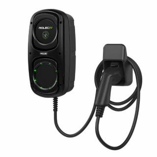 Statie de incarcare Rolec WallPod -3.6kw Tip 2 5m Tethered - Neagra