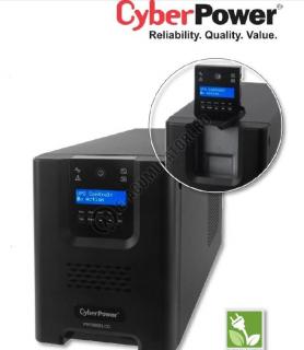 UPS Cyber Power PR1000ELCD Line-Interactive 1000VA 700W AVR, LCD Display, 8 IEC OUTLETS, USB  Serial port