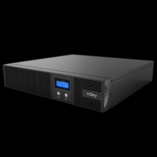 UPS nJoy Argus 1200, 1200VA 720W, LCD Display, 4 IEC C13 cu Protectie, Management, rack 2U